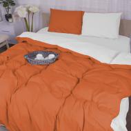 Комплект постельного белья Бязь 16-1366 Milagres 143х210 см оранжевый/белый MirSon Комплект постельного белья Бязь 16-1366 Milagres 143х210 см оранжевый/белый MirSon