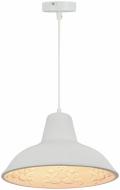 Подвес Victoria Lighting 1x60 Вт E27 белый Top/SP1 white