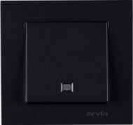 Выключатель одноклавишный Arvia Electric Karen с подсветкой черный 20 07 2000 201 Выключатель одноклавишный Arvia Electric Karen с подсветкой черный 20 07 2000 201