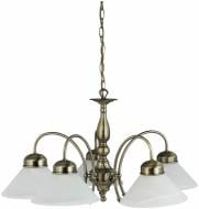 Люстра подвесная Victoria Lighting 5xE27 белый Glory/SP5
