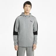 Джемпер Puma EVOSTRIPE Core FZ Hoodie 58581203 р. L сірий