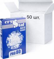 Бумага офисная CRYSTAL A4 80 г/м белый 500 листов 50 упаковок