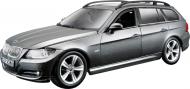 Автоконструктор Bburago 1:24 BMW 3 Series Touring серый металлик 18-25095
