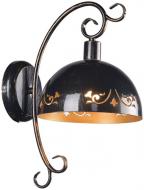 Бра Victoria Lighting 1x60 Вт E27 чорний Florence/АР1 black