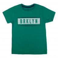 Футболка для мальчика AKKU BRKLYN р.116 зеленый 9065