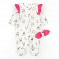 Комбинезон для девочки Dexter`s Cute bunny р.56 молочный 300472