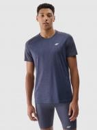 Футболка 4F 4FWSS25TFTSM1260-22S р.XL сірий Футболка 4F 4FWSS25TFTSM1260-22S р.XL сірий