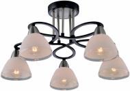 Люстра стельова Globo 541011-5D 5xE14 чорний 56392-5