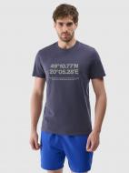 Футболка 4F 4FWSS25TTSHM2209-22S р.XL сірий