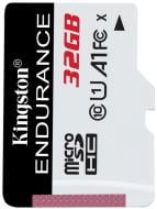 Карта памяти Kingston High Endurance microSDHC Card 32GB Class 10 UHS-I U1 A1