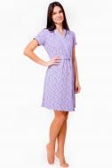 Халат KOSTA Париж 0368-9 р. 104-108 (XL) фиолетовый