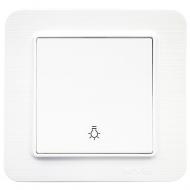 Выключатель кнопочный одноклавишный Arvia Electric Lavin без подсветки белый матовый 21 29 4001 205 Выключатель кнопочный одноклавишный Arvia Electric Lavin без подсветки белый матовый 21 29 4001 205