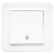 Выключатель проходной одноклавишный Arvia Electric Lavin без подсветки белый матовый 21 29 4001 209 Выключатель проходной одноклавишный Arvia Electric Lavin без подсветки белый матовый 21 29 4001 209