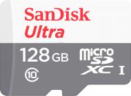 Карта памяти SanDisk microSDXC 128 ГБ Class 10 (SDSQUNS-128G-GN6MN) UHS-I R80MB/s Ultra