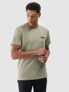 Футболка 4F 4FWSS25TTSHM1974-44S р.XL зеленый