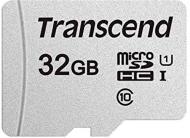 Карта пам'яті Transcend microSDXC 32 ГБ Class 10 (TS32GUSD300S) UHS-I R95/W45MB/s