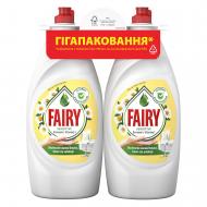 Засіб для ручного миття посуду Fairy Ромашка та вітамін Е 2 шт.