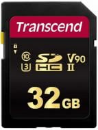 Карта памяти Transcend SDHC 32 ГБ UHS-II Class 3 (U3) (TS32GSDC700S) 4K