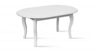 УЦЕНКА! Стол обеденный Кампус раскладной 140(180)х80 белый (УЦ №19)