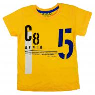 Футболка для хлопчика AKKU С8 р.116 жовтий 9102