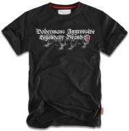 Футболка Dobermans Aggressive Skull р. XXL черный