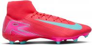 Бутсы ZM SUPERFLY 10 ACAD FG/MG FQ1456-800 р.45 розовый