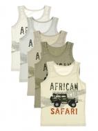 Майка детская для мальчиковдетские DONI 777003 р.110-116 в ассортименте