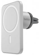 Автодержатель Car Vent Mount PRO MagSafe для iPhone 12 Belkin WIC002BTGR серебро Автодержатель Car Vent Mount PRO MagSafe для iPhone 12 Belkin WIC002BTGR серебро