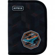 Пенал школьный Spaceship K22-621-6 KITE черный