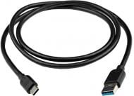 Дата-кабель Vinga USB 3.0 Type-C – AM 1 м чорний (VCPDCAM30TC1BK)