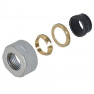 Адаптер Carlo Poletti 15 мм x 24-19 satin chrome A58409R