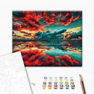 Картина по номерам Отражение мира 30x40 см Brushme