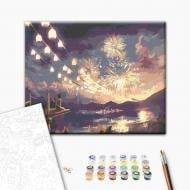 Картина по номерам Атмосферный рассвет 30x40 см Brushme