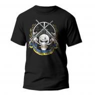 Футболка SVG з малюнком One Shot - One Orc (флекс) р.M [019] Black