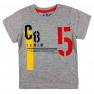 Футболка для мальчика AKKU С8 р.140 серый 9102