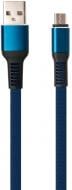 Дата-кабель Vinga USB 2.0 АМ – microUSB 1 м синий (VCPDCMFNB1B)