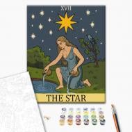 Картина по номерам Звезда 40x50 см Brushme