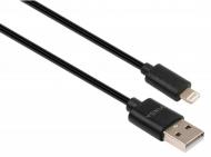 Дата-кабель Vinga USB 2.0 AM – Lightning 1,8 м чорний (VCPDCLS1.8BK)