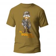 Футболка SVG с рисунком "No duck given" (флекс) р.M oliva