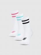 Носки 4F SOCKS CAS F346 (3pack) 4FJWSS25USOCF346-90S р.38-40 белый