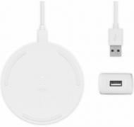 Бездротовий зарядний пристрій Belkin Pad Wireless Charging Qi white