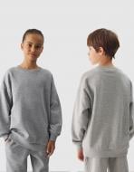 Свитшот 4F SWEATSHIRT U1432 4FJWAW24TSWSU1432-27M р.140 серый