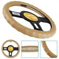 Чехол на руль Voin VLOD-24LC6 BG M кожа бежевый