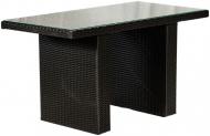 Стіл Грація 60x140 см чорний Стіл Грація 60x140 см чорний