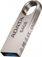 Флеш-пам'ять USB ADATA UV310 64 ГБ USB 3.1 metal silver (AUV310-64G-RGD)