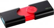 Накопитель Kingston высокоскоростной 16 ГБ USB 3.0 black (DT106/16GB)