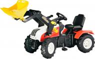 Веломобиль Rolly Toys rollyFarmtrac Steyr 6240 CVT с ковшом 46331