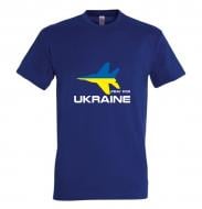 Футболка Sol's с рисунком "Pray for Ukraine" Самолет р.XXL Blue