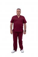 Костюм хирургический Lux-Form Универсал р. 3XL бордовый Костюм хирургический Lux-Form Универсал р. 3XL бордовый