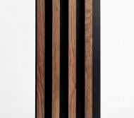 Реечная панель Brilliant® ПВХ ТД Дуб тасманський з чорним SWU15 Реечная панель Brilliant® ПВХ ТД Дуб тасманський з чорним SWU15